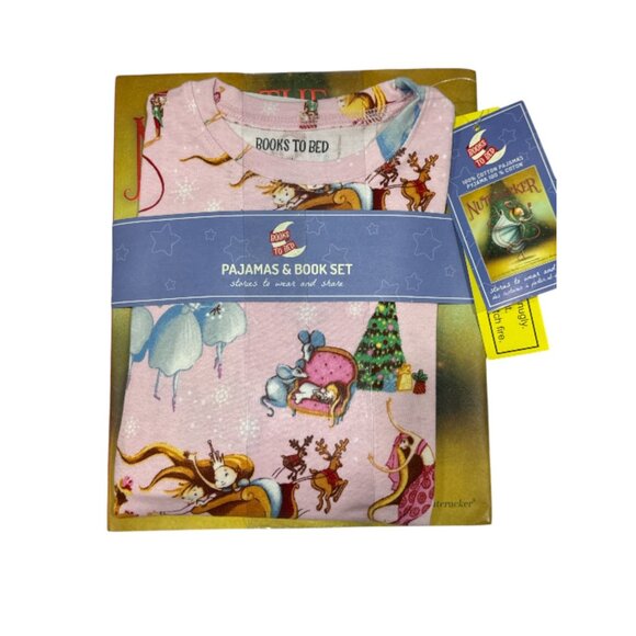 BOOKS TO BED Nutcracker Pajamas & Book Set 6 - Picture 2 of 6